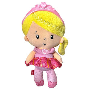 Fisher Price Princess Chime Doll Plush Lovey Soft Baby Toy Ballerina